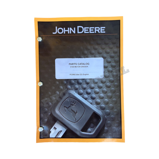 JOHN DEERE 570B MOTOR GRADER PARTS CATALOG MANUAL