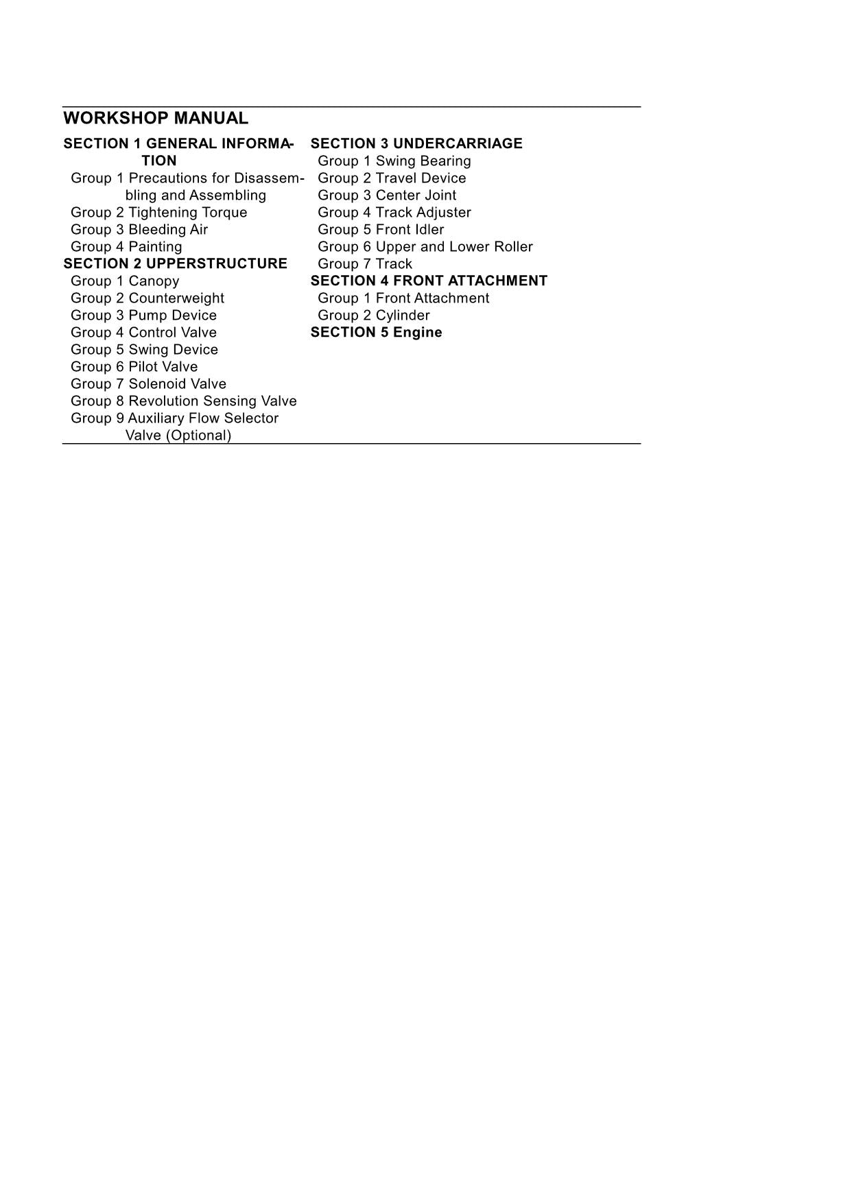 Hitachi ZX40U-2 ZX50U-2 Excavator Service Manual with Schemes