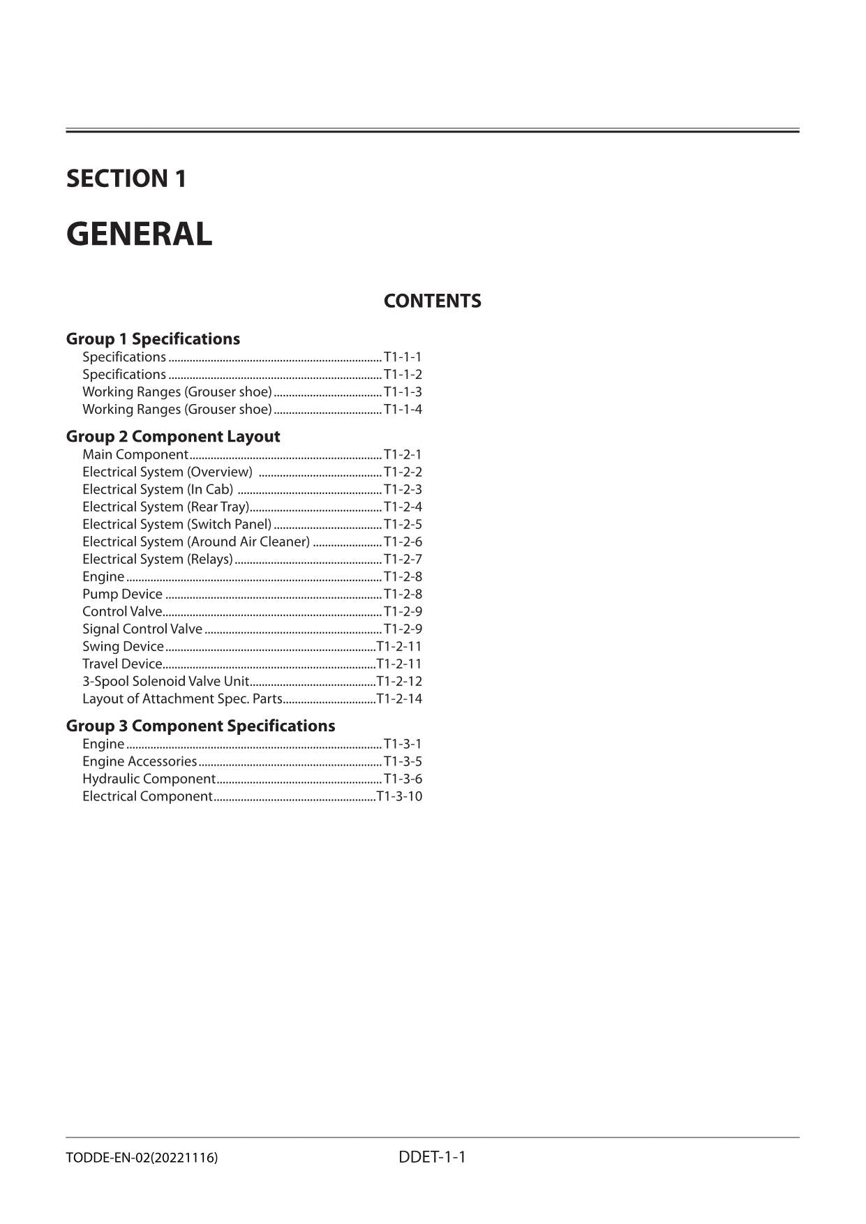 Hitachi ZX330-5G ZX330LC-5G ZX350H-5G Excavator Operat Principle Service manual