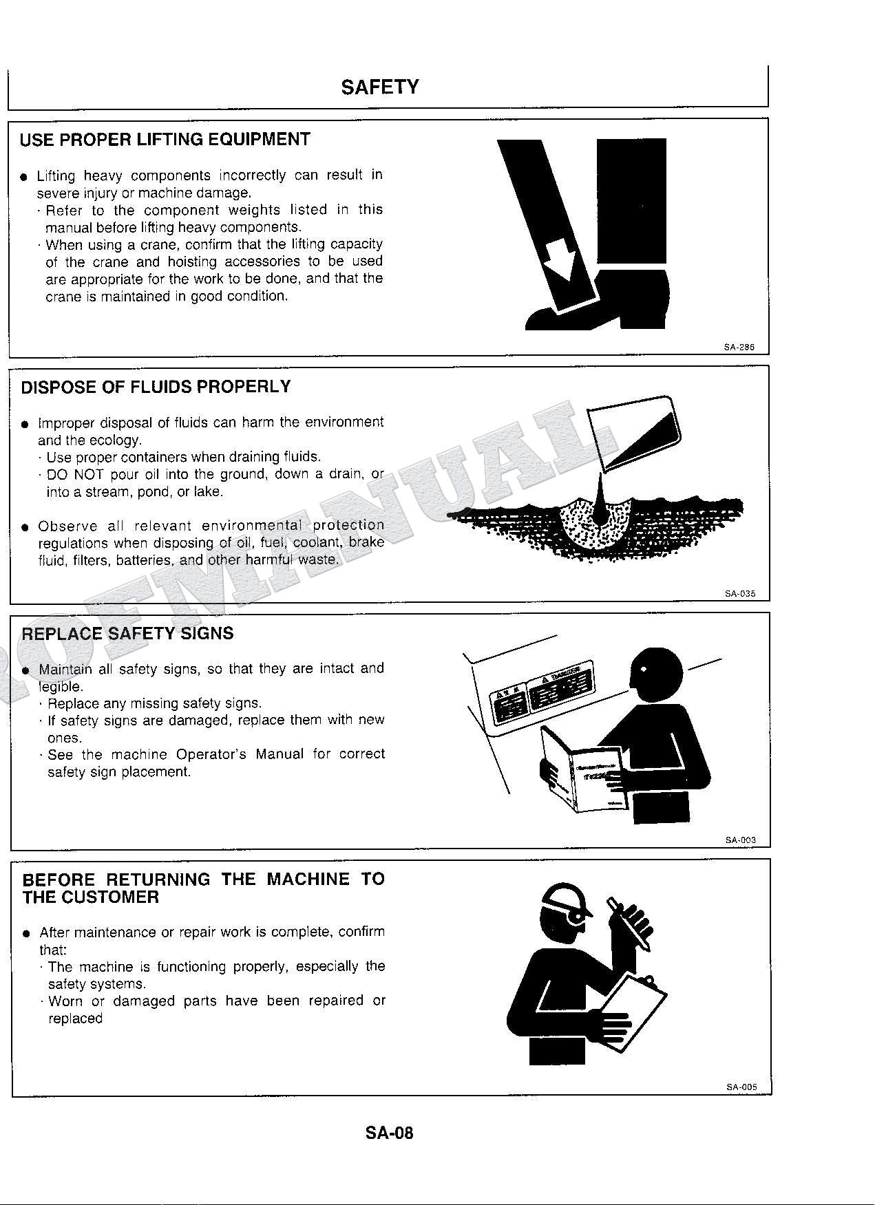 HITACHI EX220-3 EXCAVATOR Workshop Repair Service manual