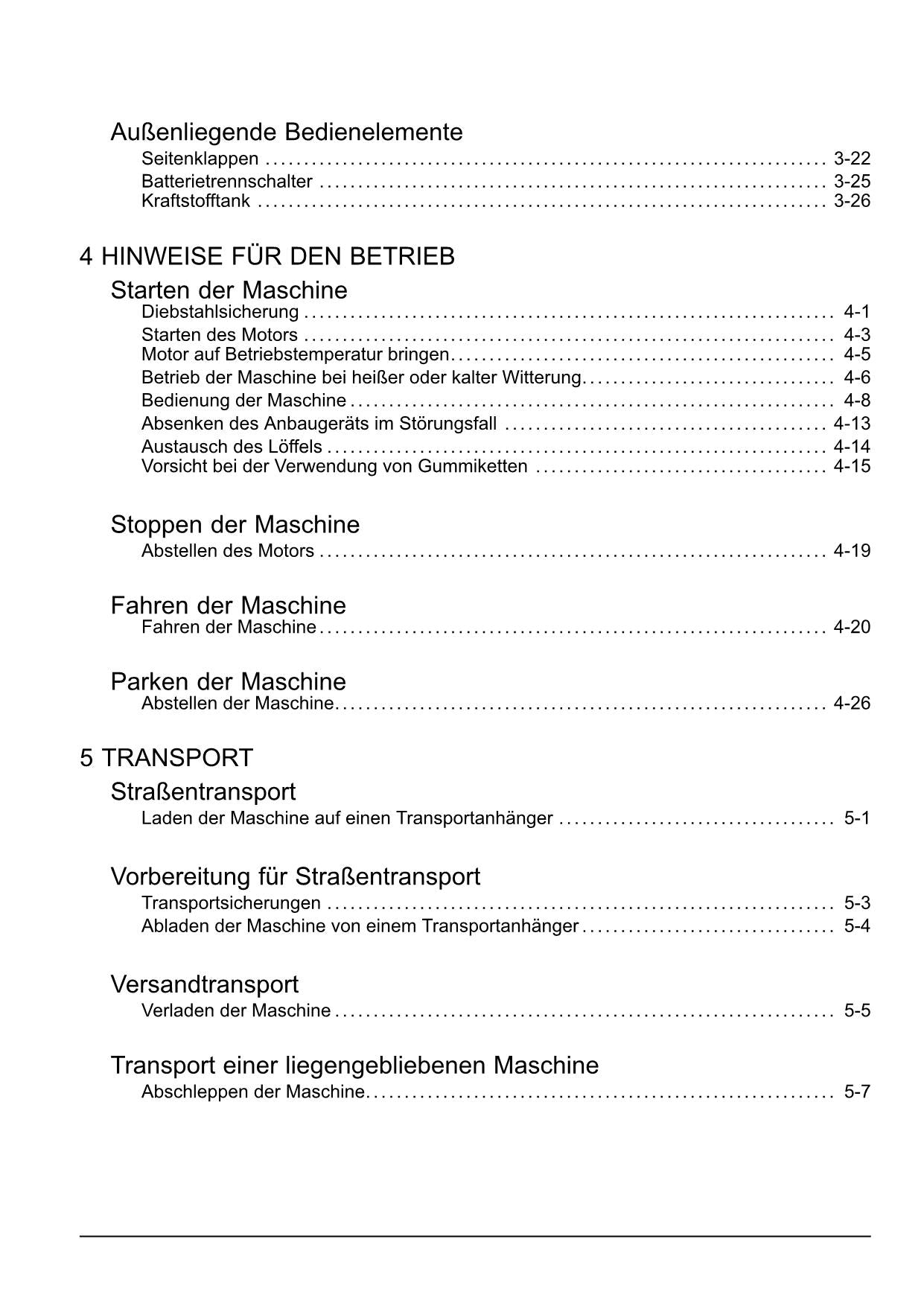 New Holland E33C Minibagger Manuel d'instructions