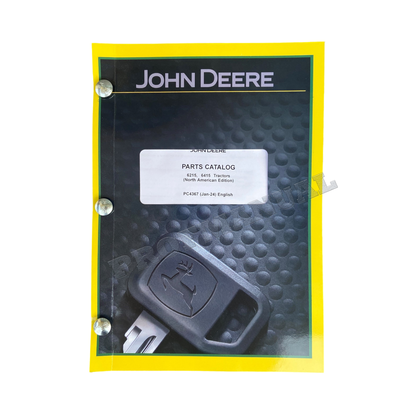 JOHN DEERE 6215 6415 TRACTOR PARTS CATALOG MANUAL