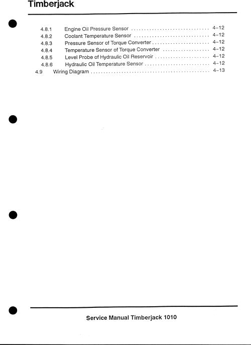 JOHN DEERE 1010 FORWARDER SERVICE-REPARATURHANDBUCH sn 10101657-