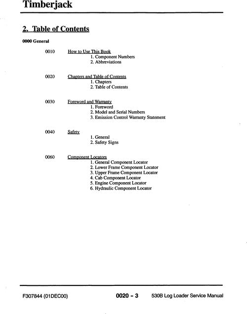 JOHN DEERE 530B 535 KNUCKLEBOOM LOADER SERVICE REPAIR MANUAL F307844