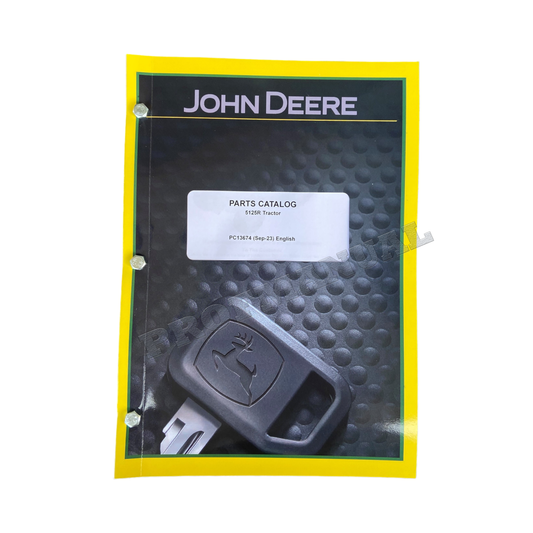 JOHN DEERE 5125R TRACTOR PARTS CATALOG MANUAL PC13674