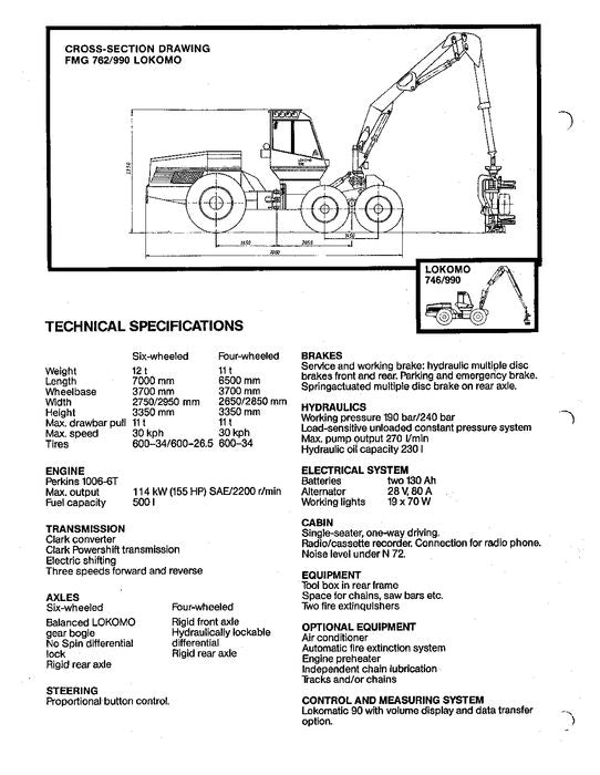 JOHN DEERE 990 RAD-ERNTEMASCHINE SERVICE-REPARATURHANDBUCH