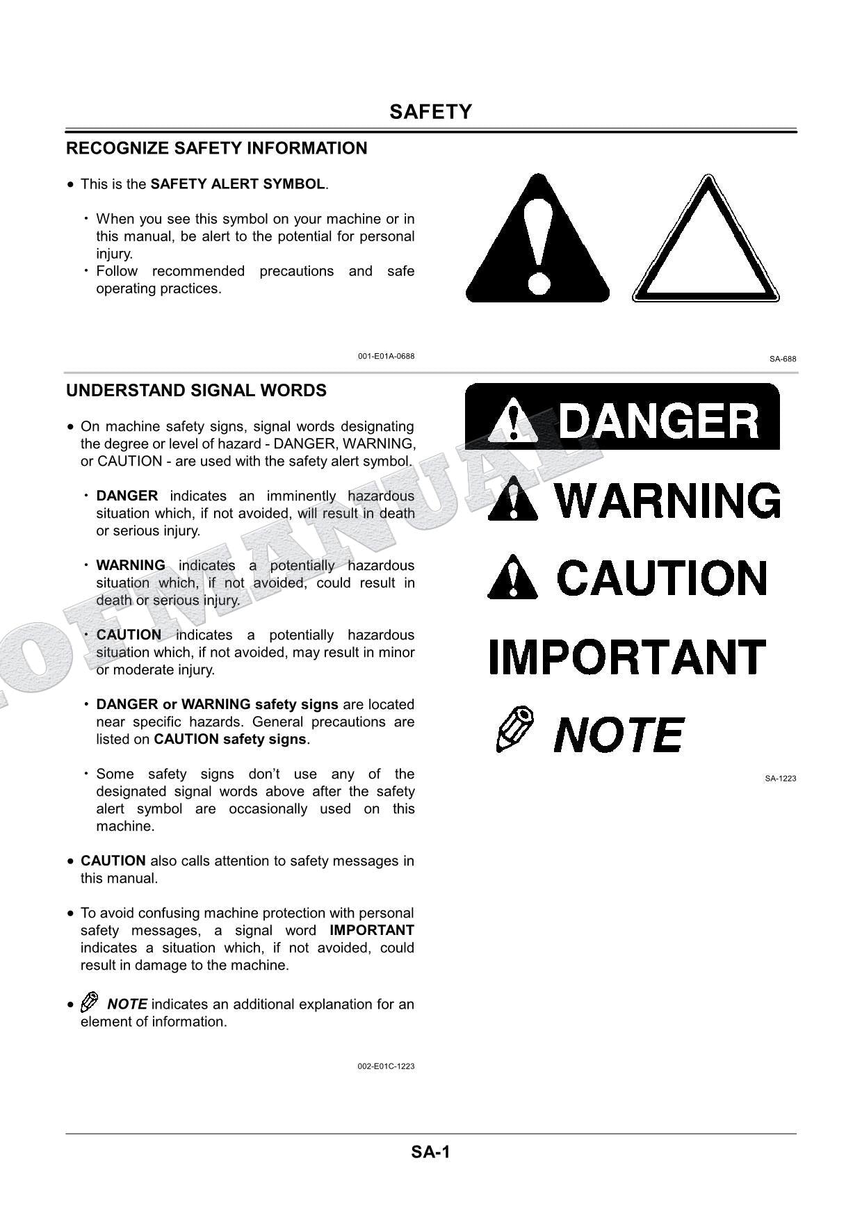 HITACHI EX200-5 EX200LC-5 EX220-5 EX220LC-5 EXCAVATOR Workshop Service manual