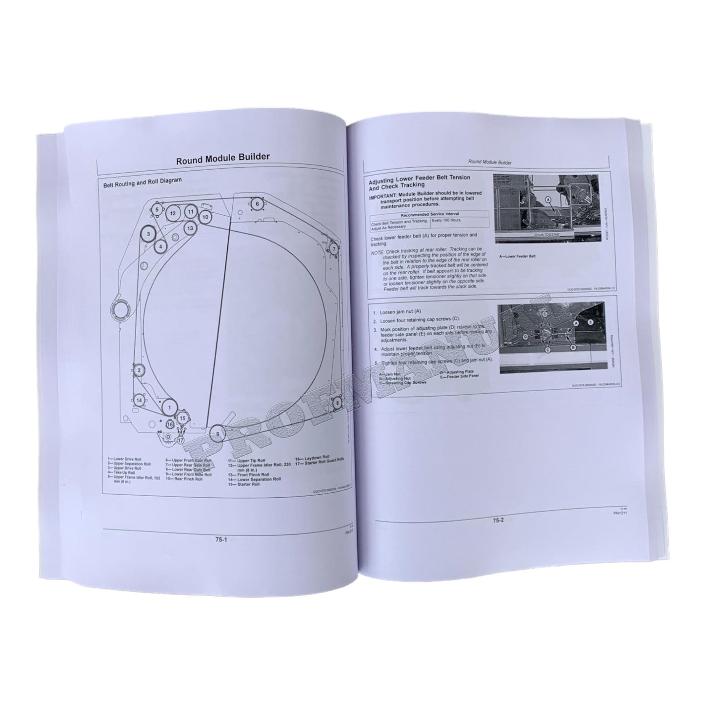 JOHN DEERE 7760 COTTON PICKER OPERATORS MANUAL 2+ !BONUS!