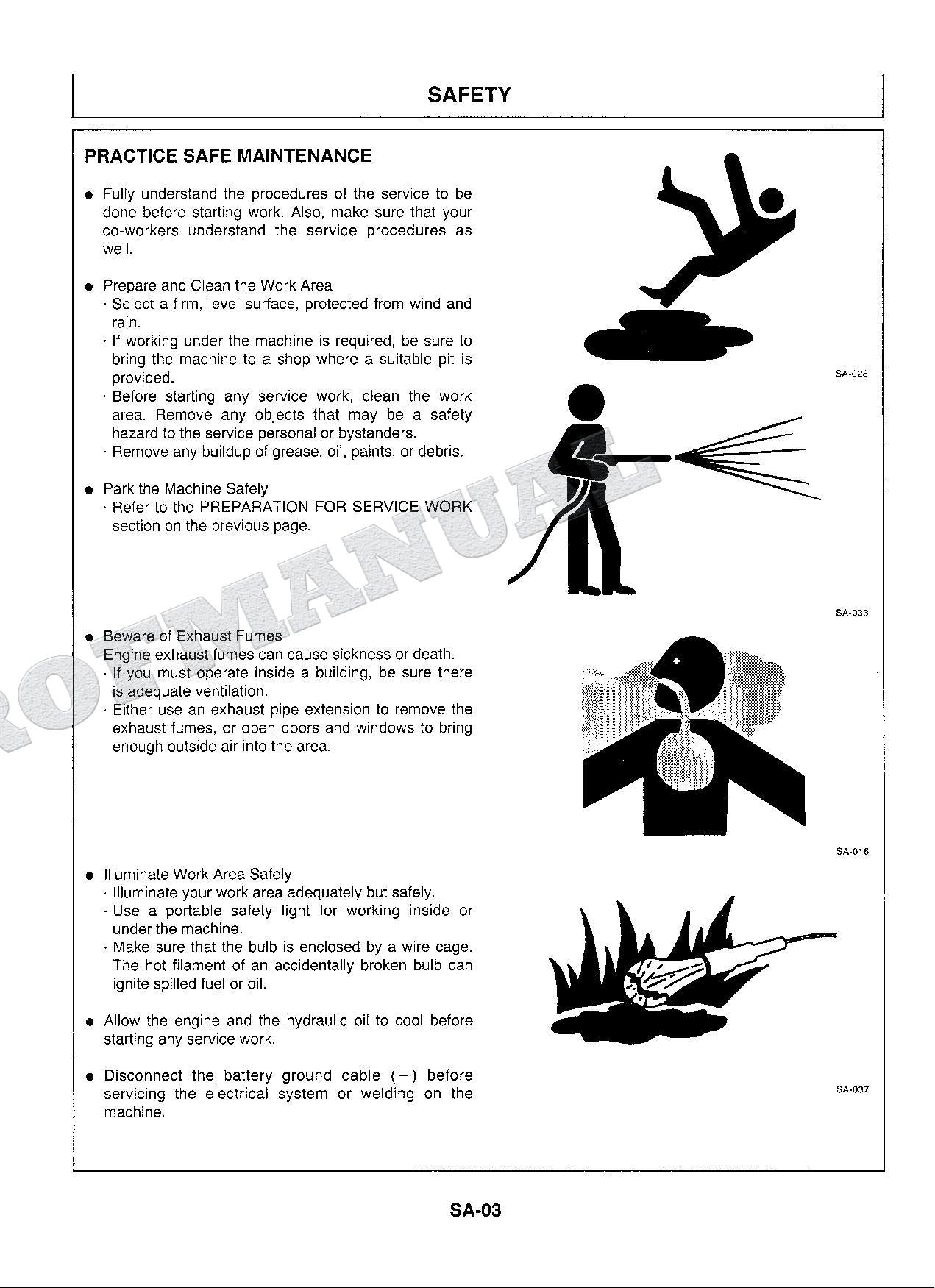 HITACHI EX300-3 Hudraulic Excavator Service manual with Big Schematics