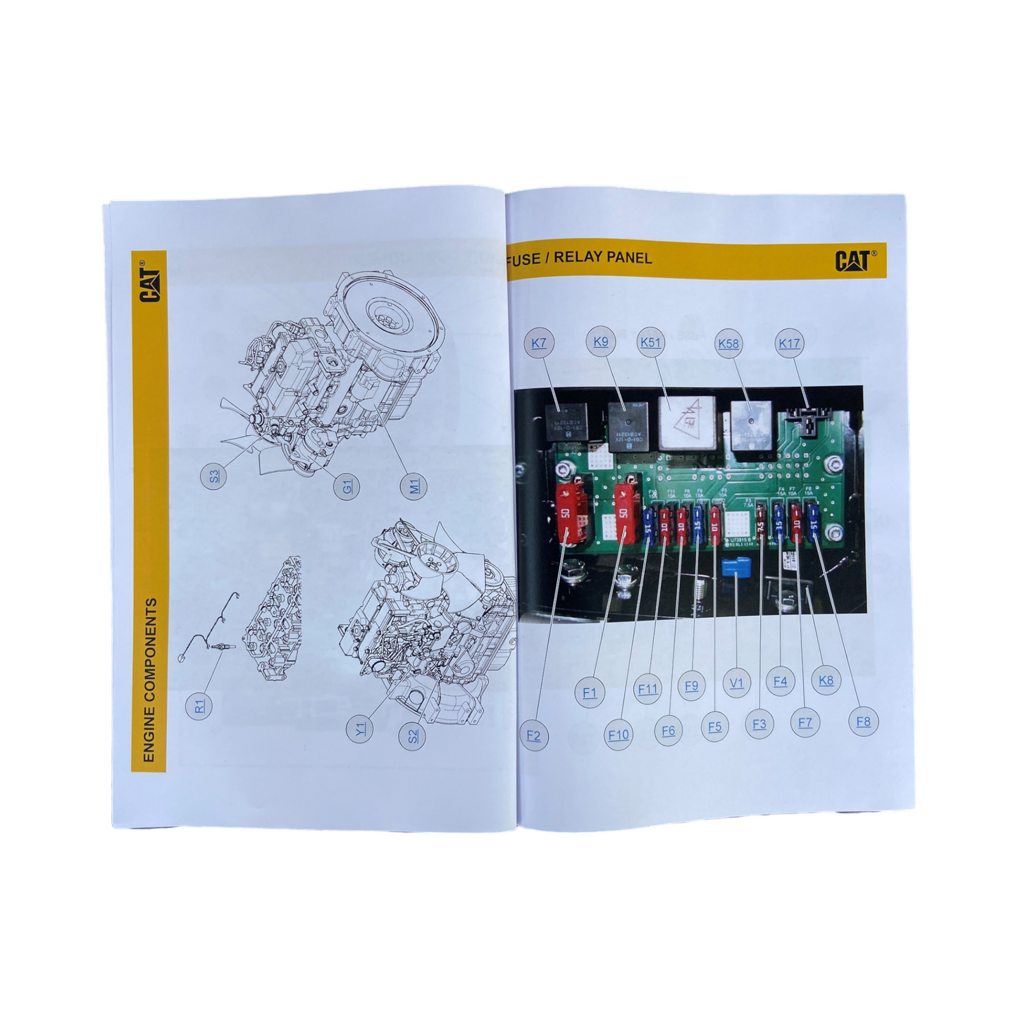 Caterpillar CAT Generator Control Magnet Electrical Schematic Service Manual