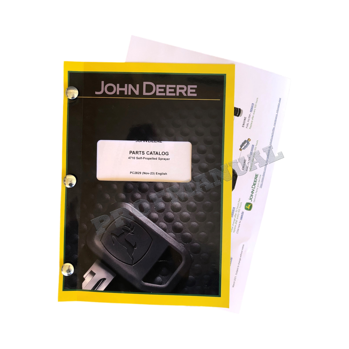 CATALOGUE DE PIÈCES DÉTACHÉES DU PULVÉRISATEUR AUTOMOTEUR JOHN DEERE 4710 + !BONUS!