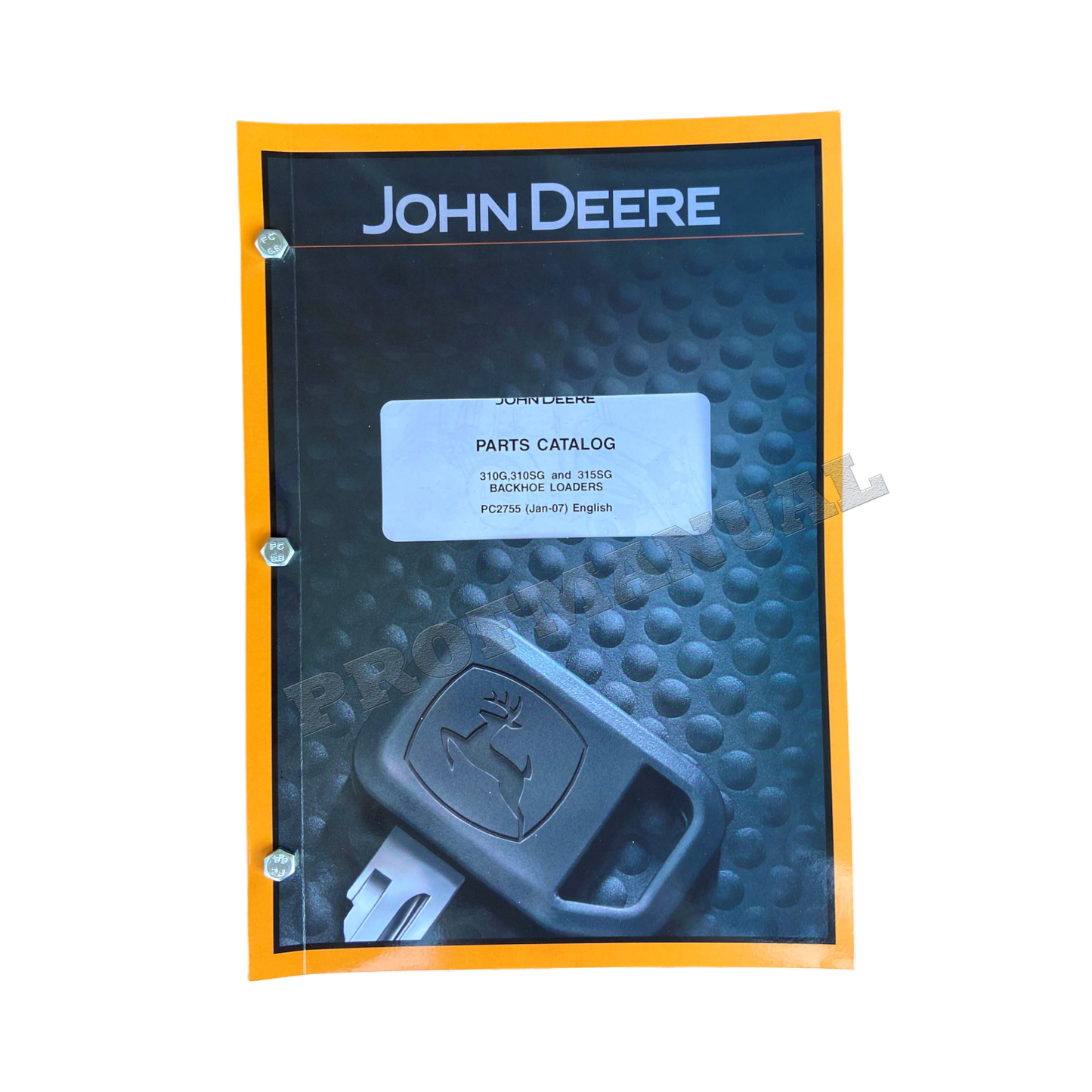 POUR LE CATALOGUE DES PIÈCES DE RECHANGE POUR CHARGEUSE-PELLETEUSE JOHN DEERE 310G 310SG 315SG MANUEL + !BONUS!