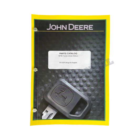 JOHN DEERE 5075E TRACTOR PARTS CATALOG MANUAL #5