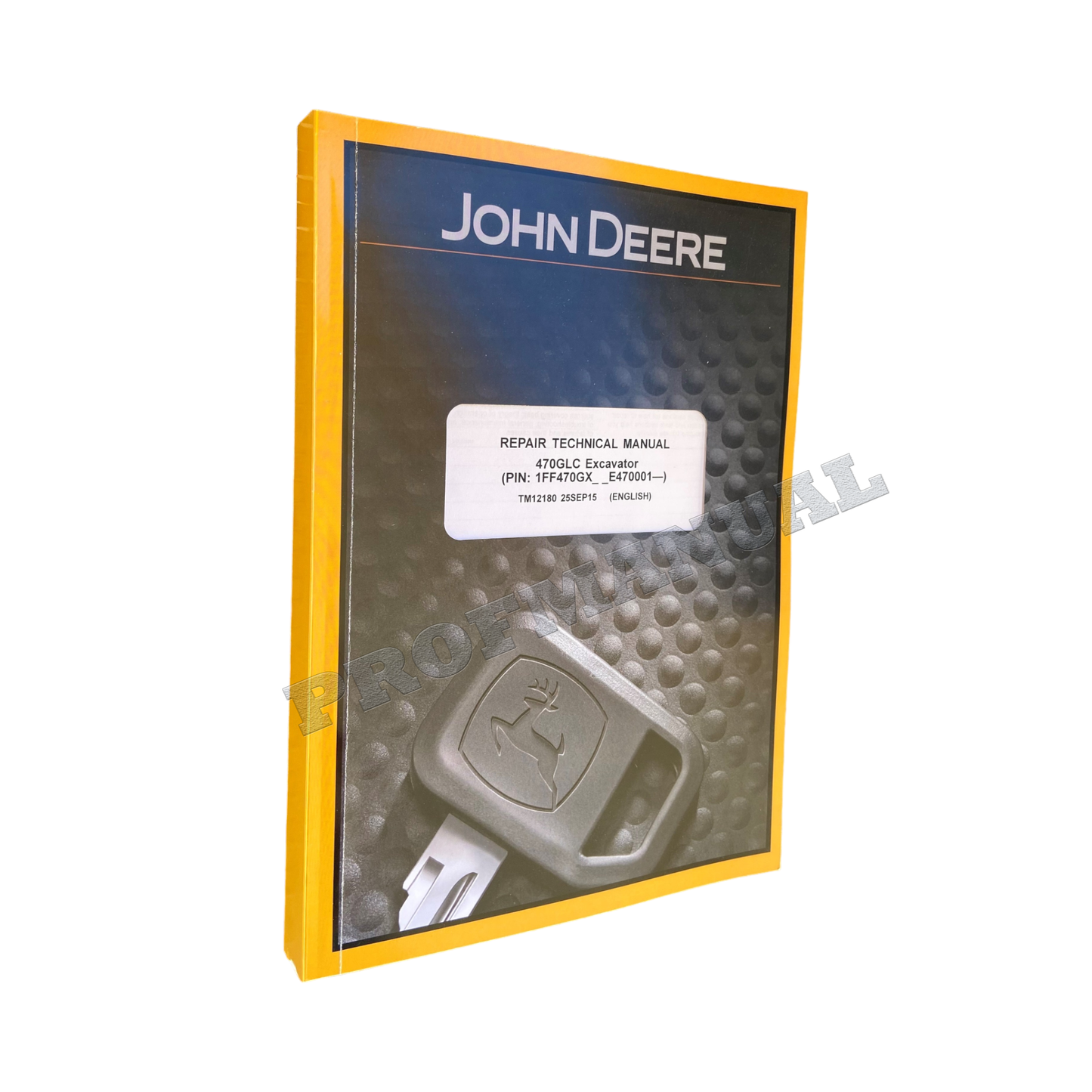 JOHN DEERE 470GLC EXCAVATOR REPAIR SERVICE TECHNICAL MANUAL TM12180 +BONUS!