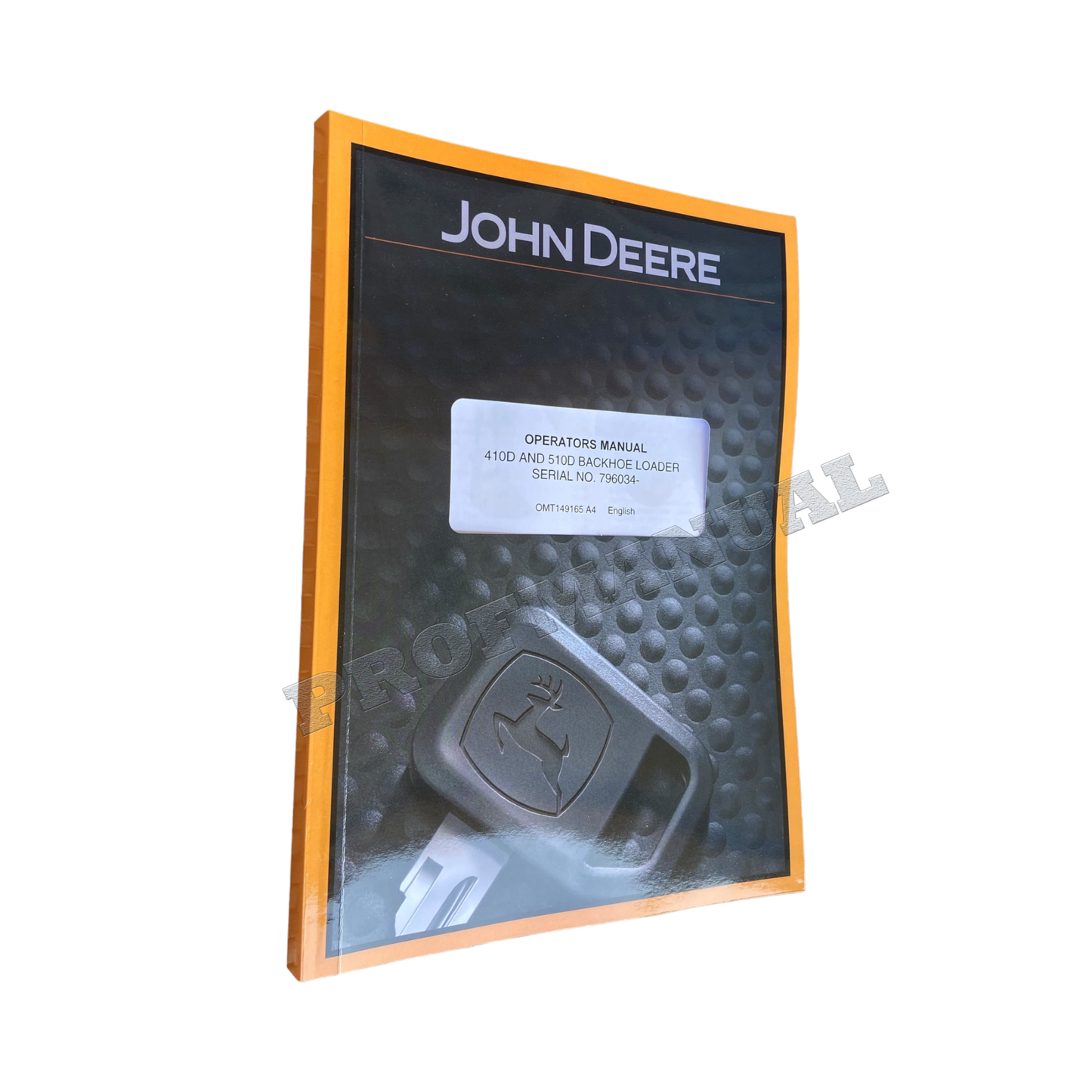 JOHN DEERE 410D 510D BAGGERBAGGER-BETRIEBSHANDBUCH NR. 2 