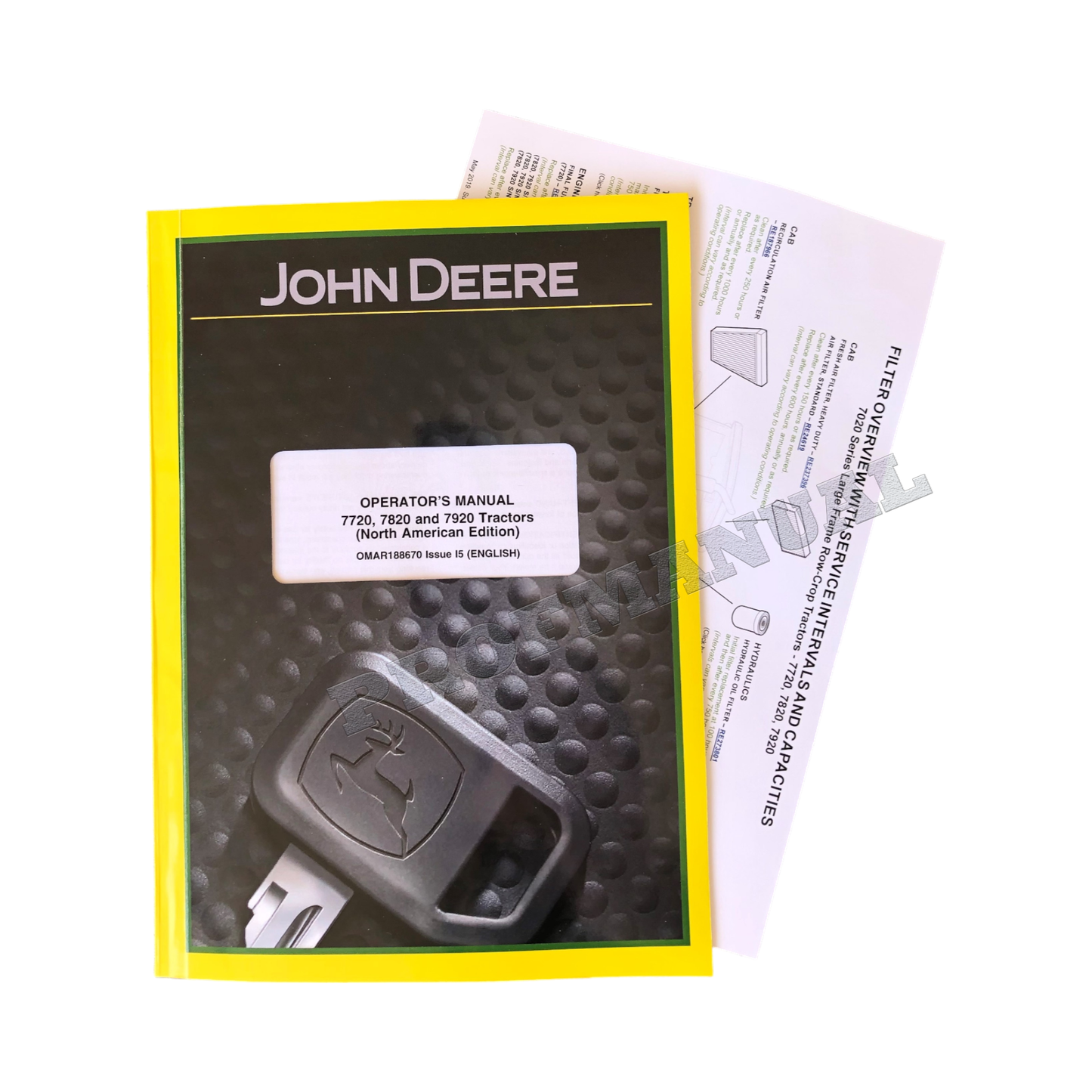 JOHN DEERE 7720 7820 7920 TRACTOR OPERATORS MANUAL + !BONUS!