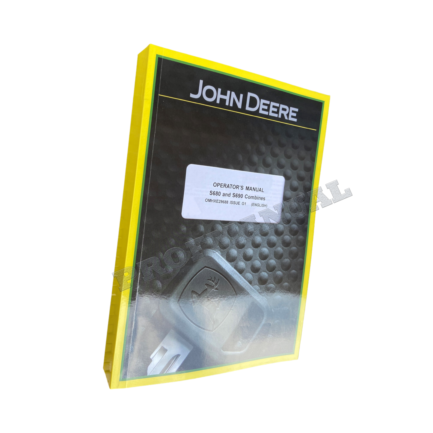 JOHN DEERE S680 S690 COMBINE OPERATORS MANUAL + !BONUS!