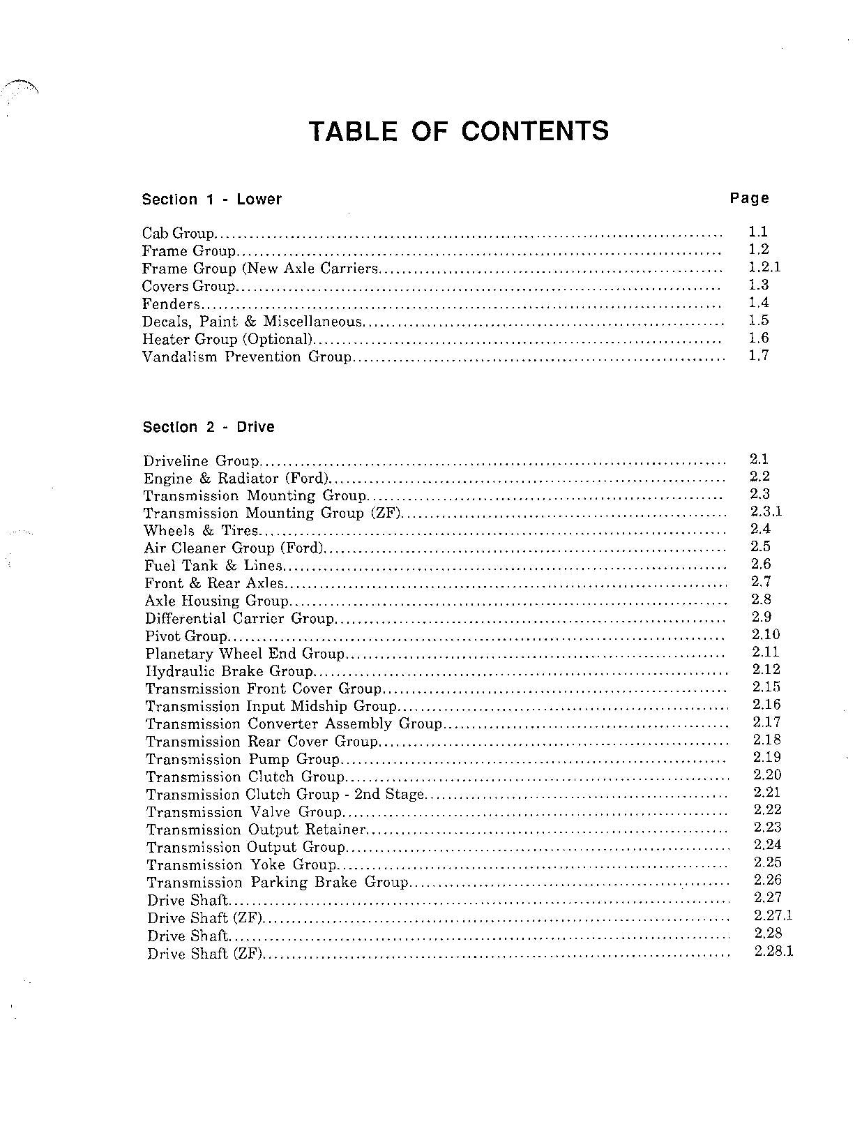 SKYTRAK 7038 Telehandler Parts Catalog Manual