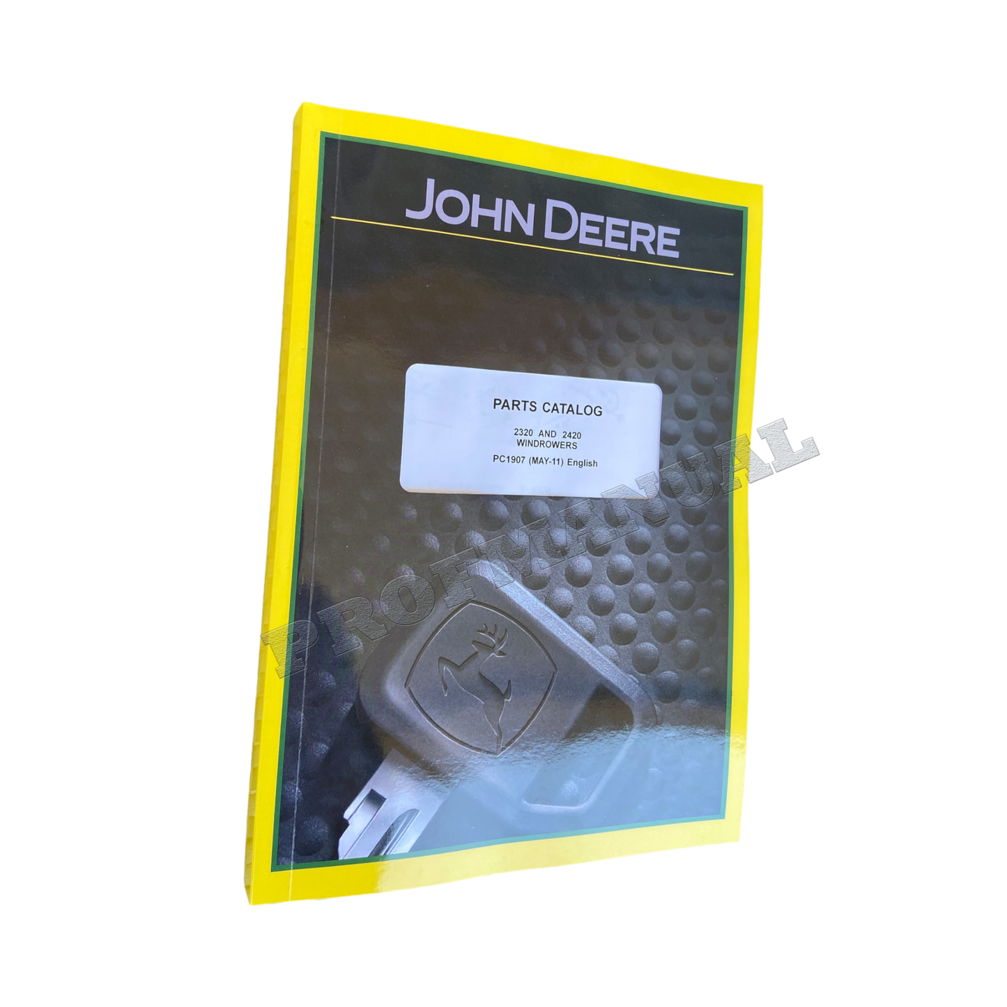 JOHN DEERE 2320 2420 WINDROWER PARTS CATALOG MANUAL