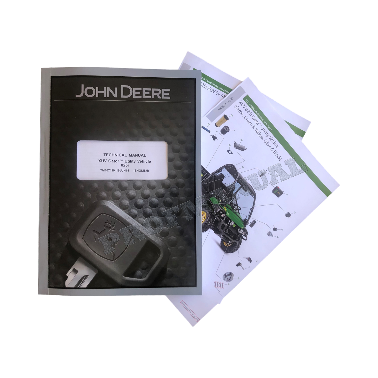 JOHN DEERE XUV825i GATOR SERVICEHANDBUCH TM107119 +BONUS!