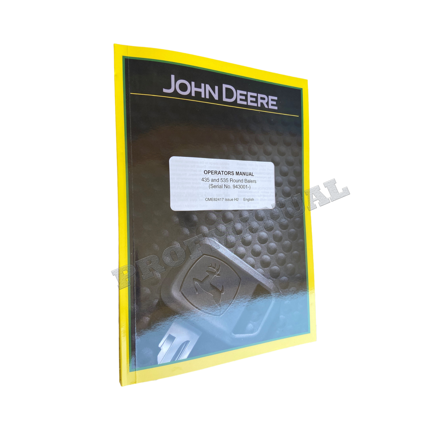 JOHN DEERE 435 535 BALER OPERATORS MANUAL #3