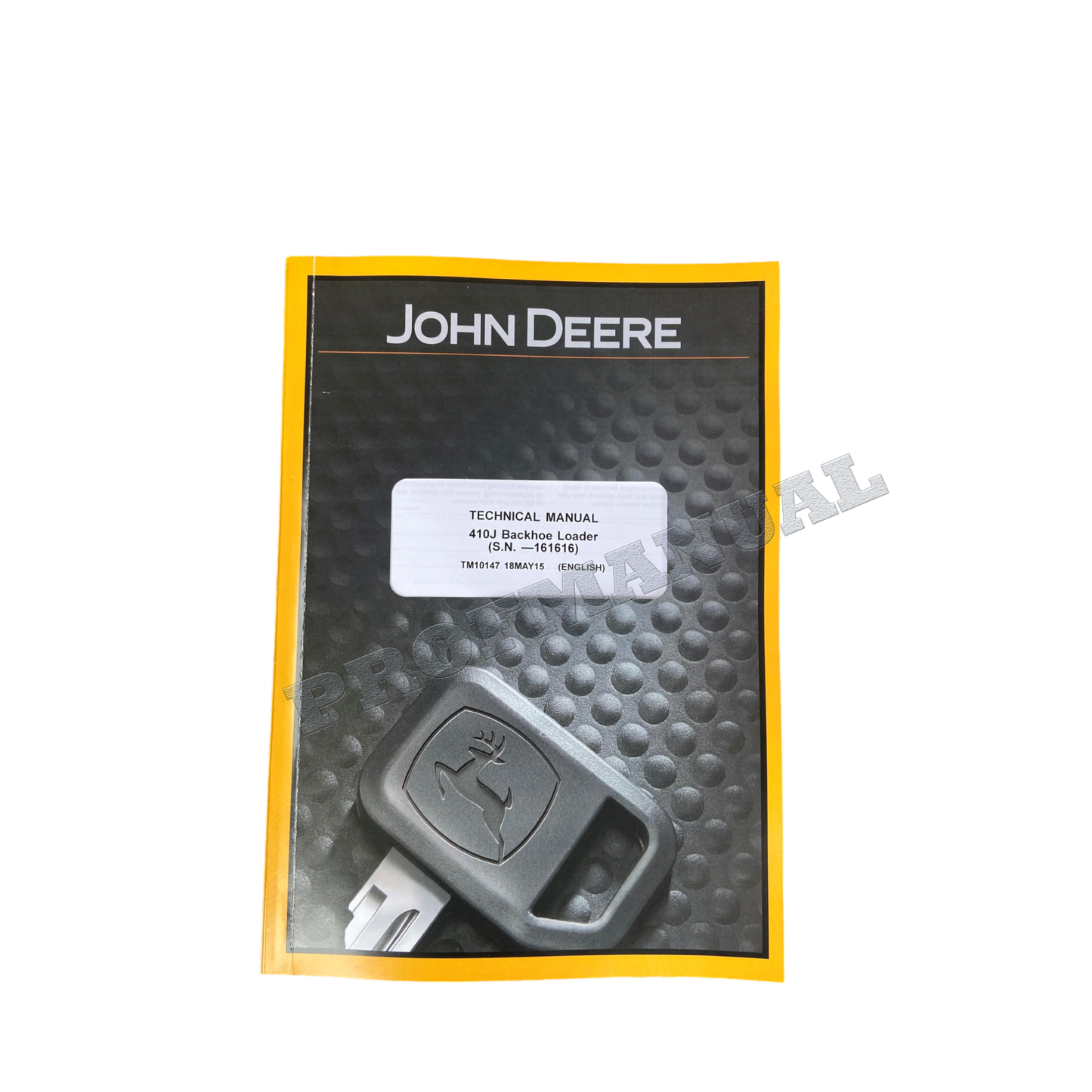 JONH DEERE 410J BACKHOE LOADER REPAIR SERVICE MANUAL + !BONUS! TM10147