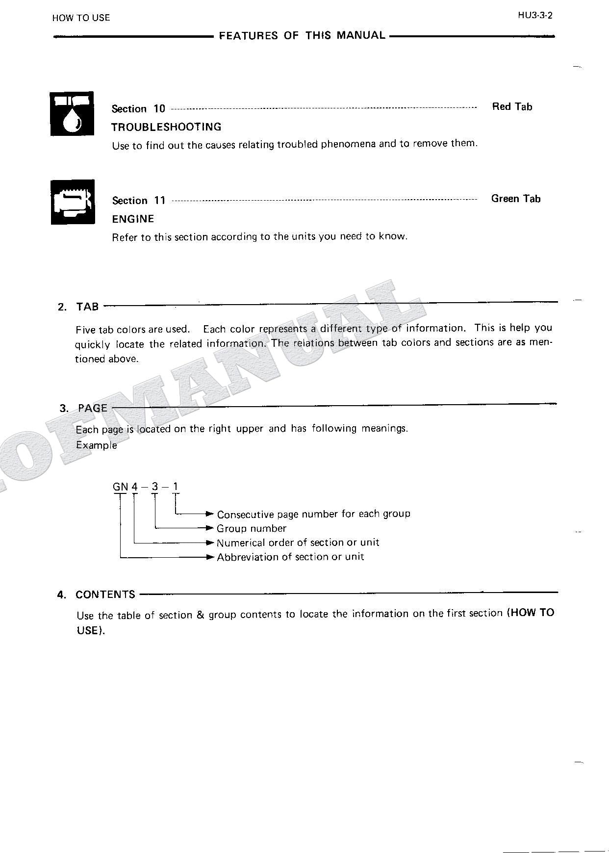 HITACHI EX200 Hudraulic Excavator Service Manual