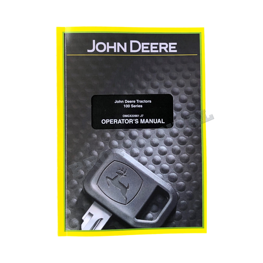 JOHN DEERE LA105 LA115 LA125 LA135 LA145 LA165 LA175 TRACTOR OPERATORS MANUAL