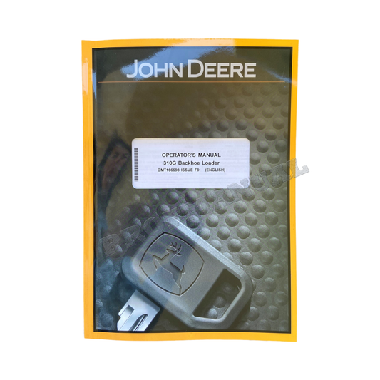 JOHN DEERE 310G BACKHOE OPERATORS MANUAL