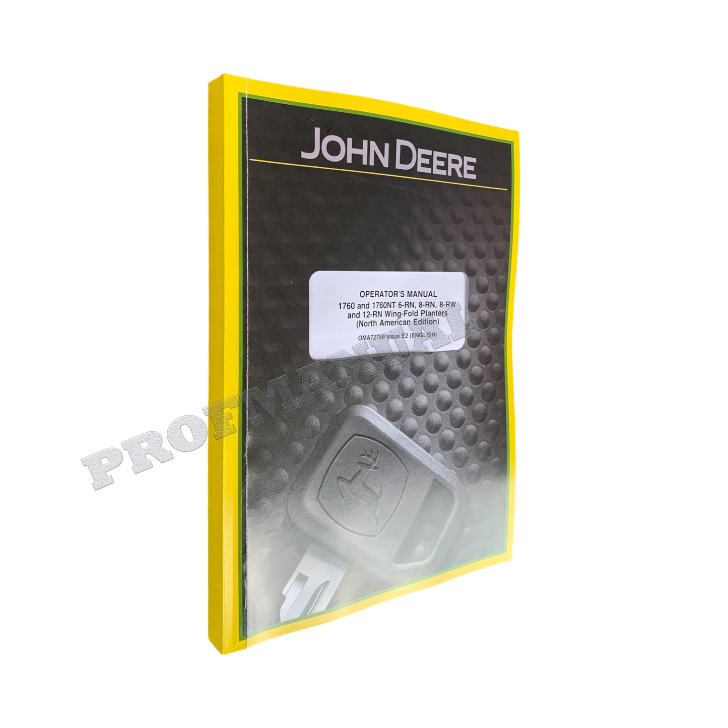 MANUEL D'UTILISATION DU SEMOIR JOHN DEERE 1760 1760NT 6-RN 8-RN 8-RW 12-RN