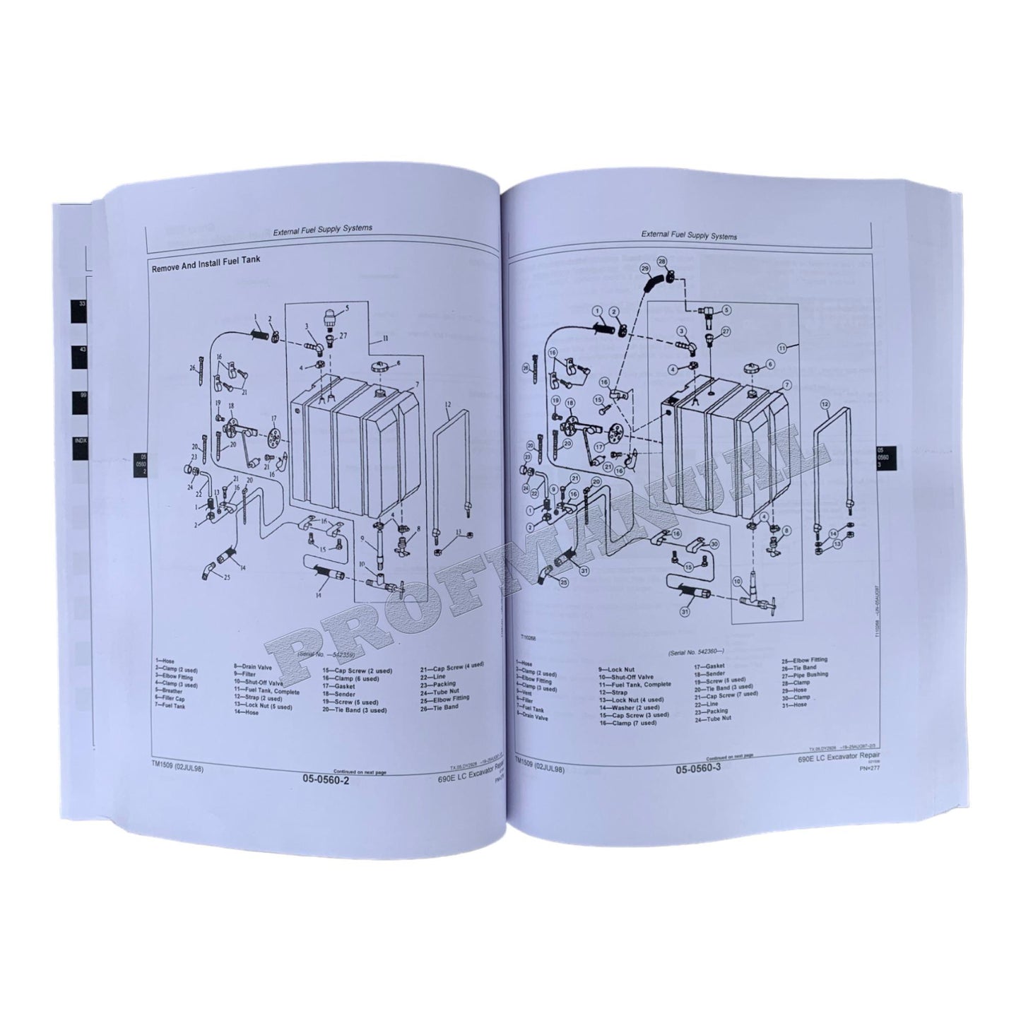 JOHN DEERE 690ELC 690E LC EXCAVATOR REPAIR SERVICE MANUAL