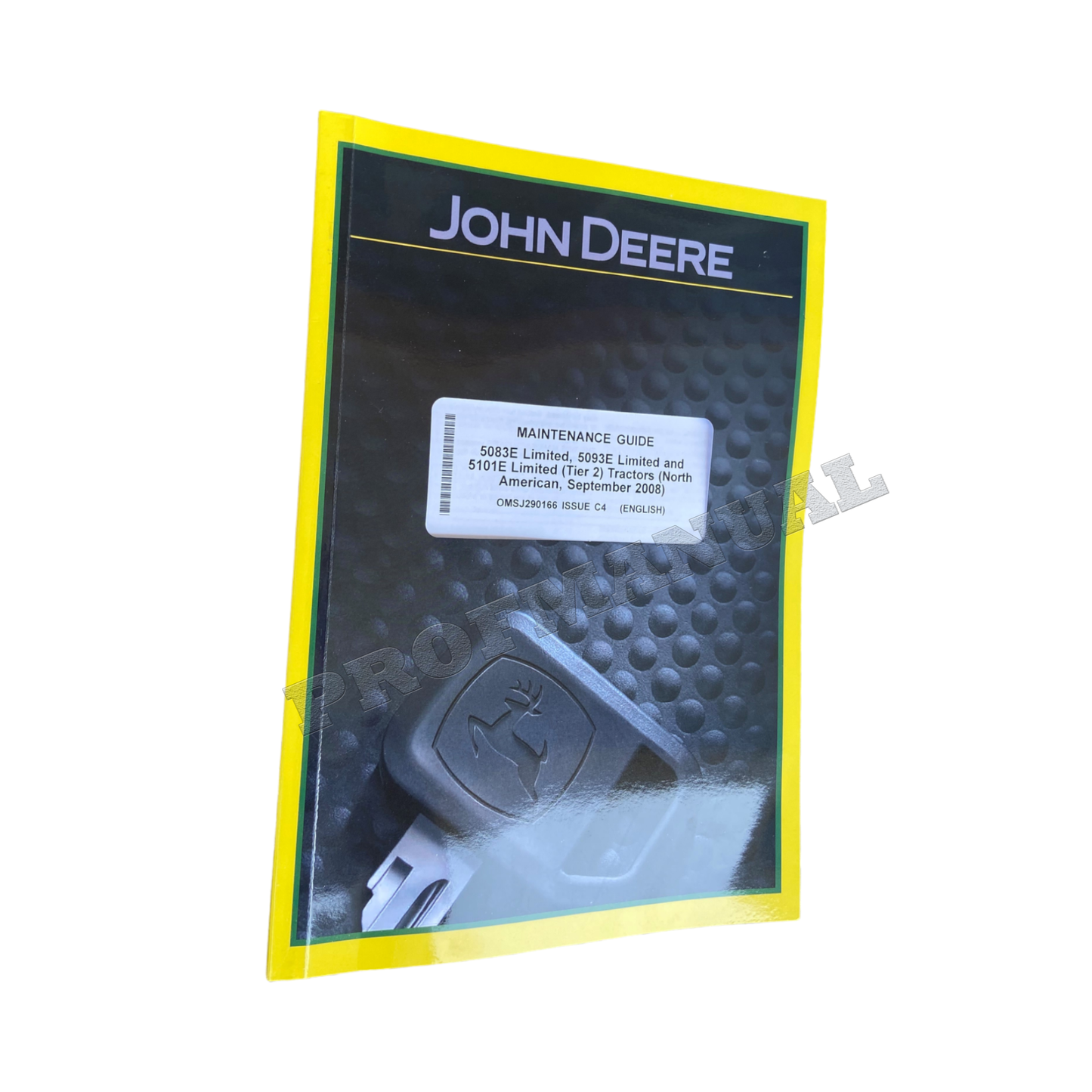 MANUEL D'UTILISATION DU TRACTEUR JOHN DEERE 5083E 5093E 5101E LIMITED + BONUS !