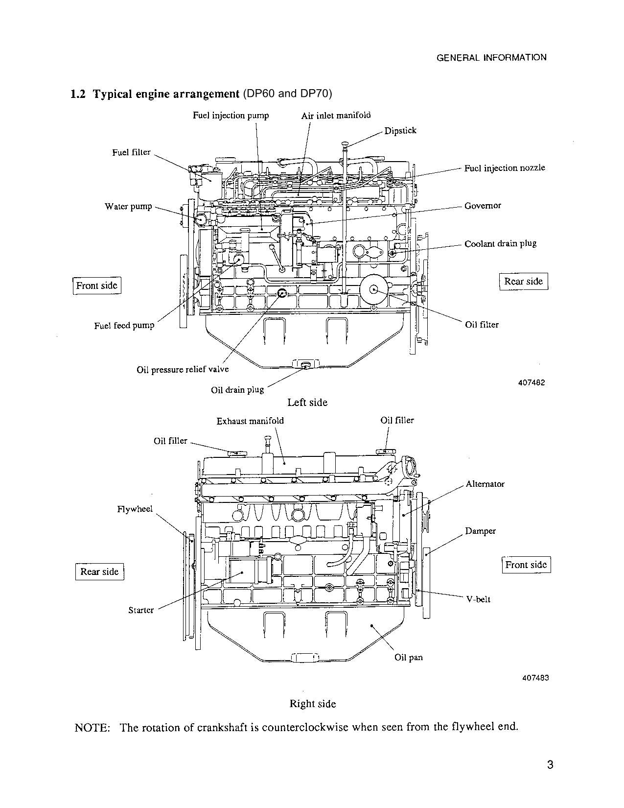 Caterpillar Lift Truck S6S Diesel Engine Service Manual