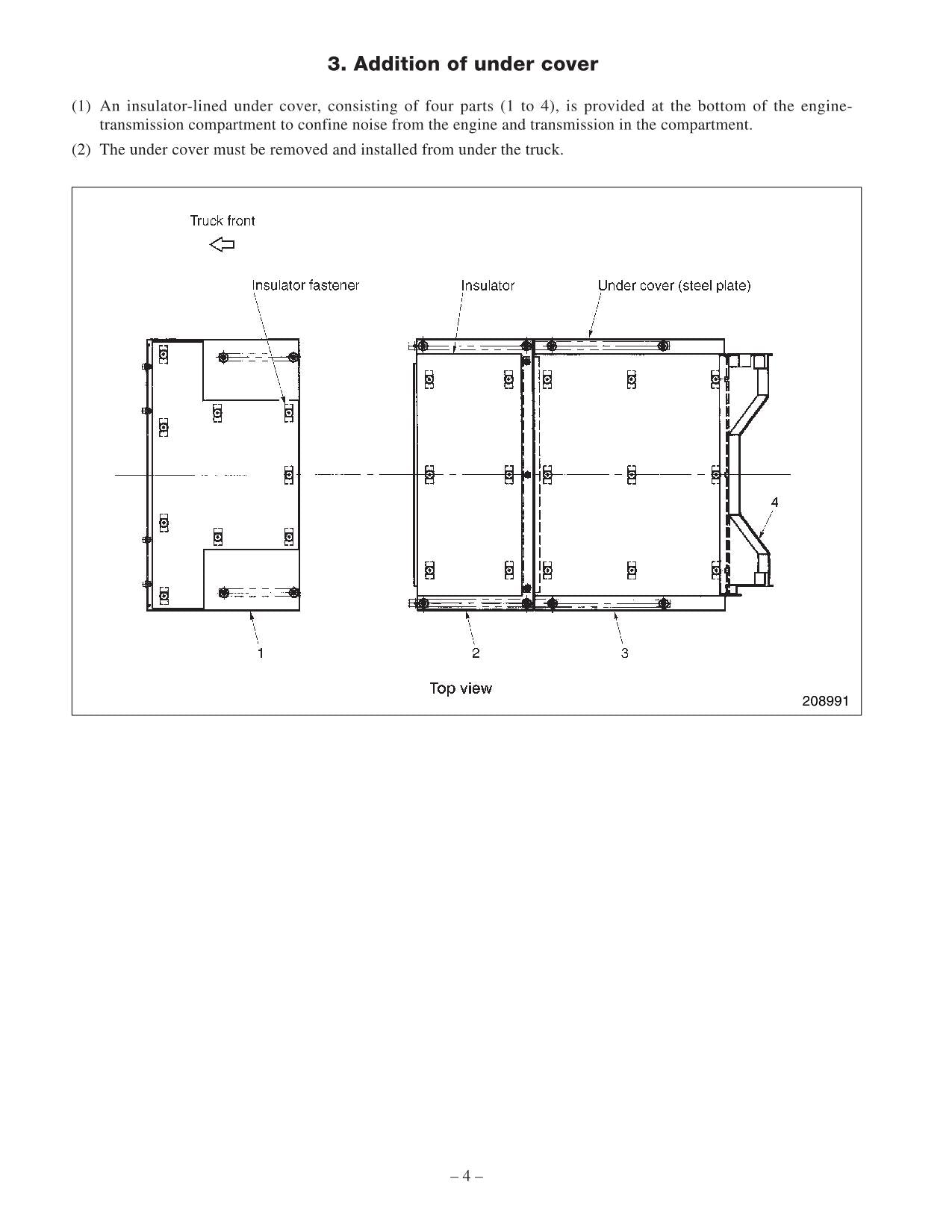 Caterpillar DP80 DP90 Geräuscharme Optionen Ergänzung Chassis Mast Servicehandbuch