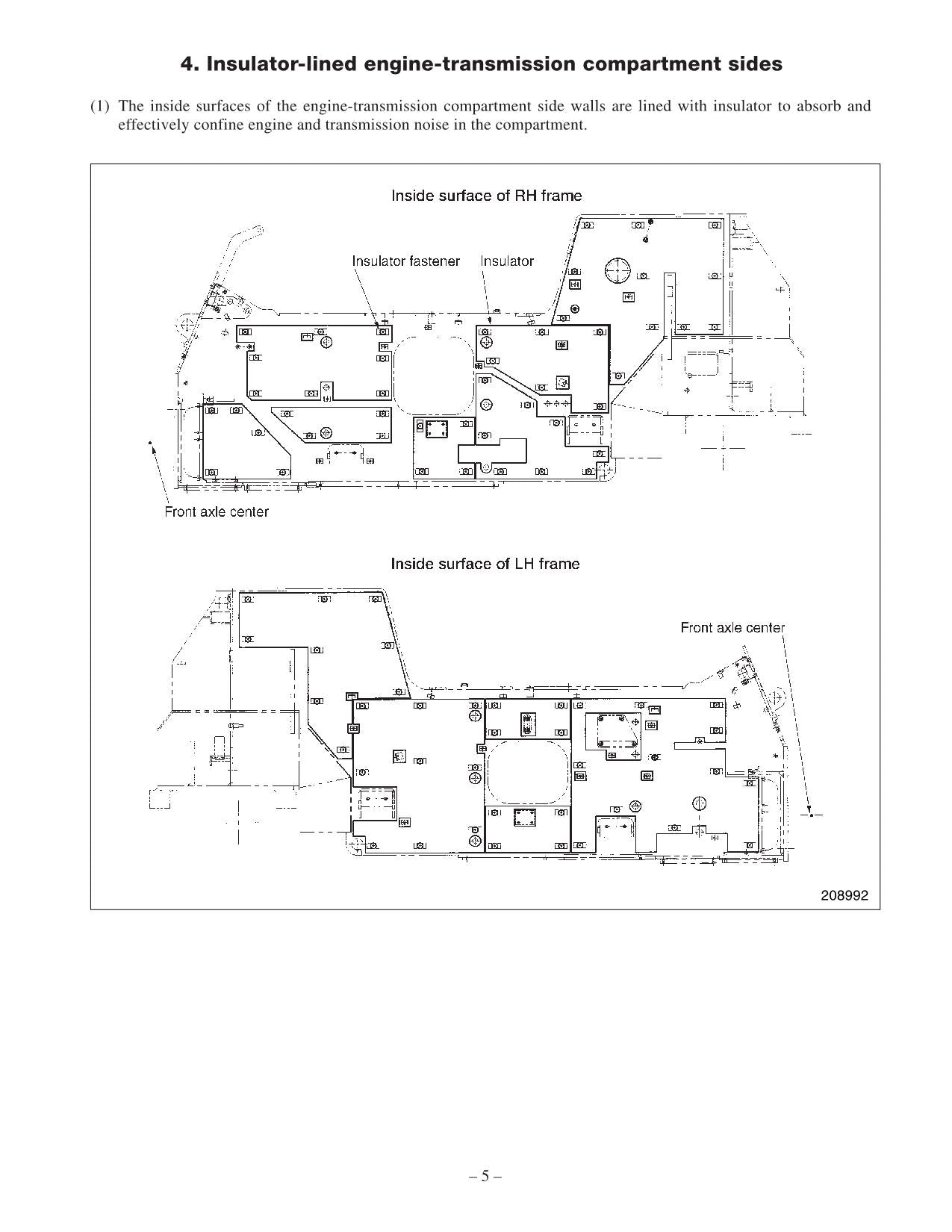 Caterpillar DP80 DP90 Geräuscharme Optionen Ergänzung Chassis Mast Servicehandbuch