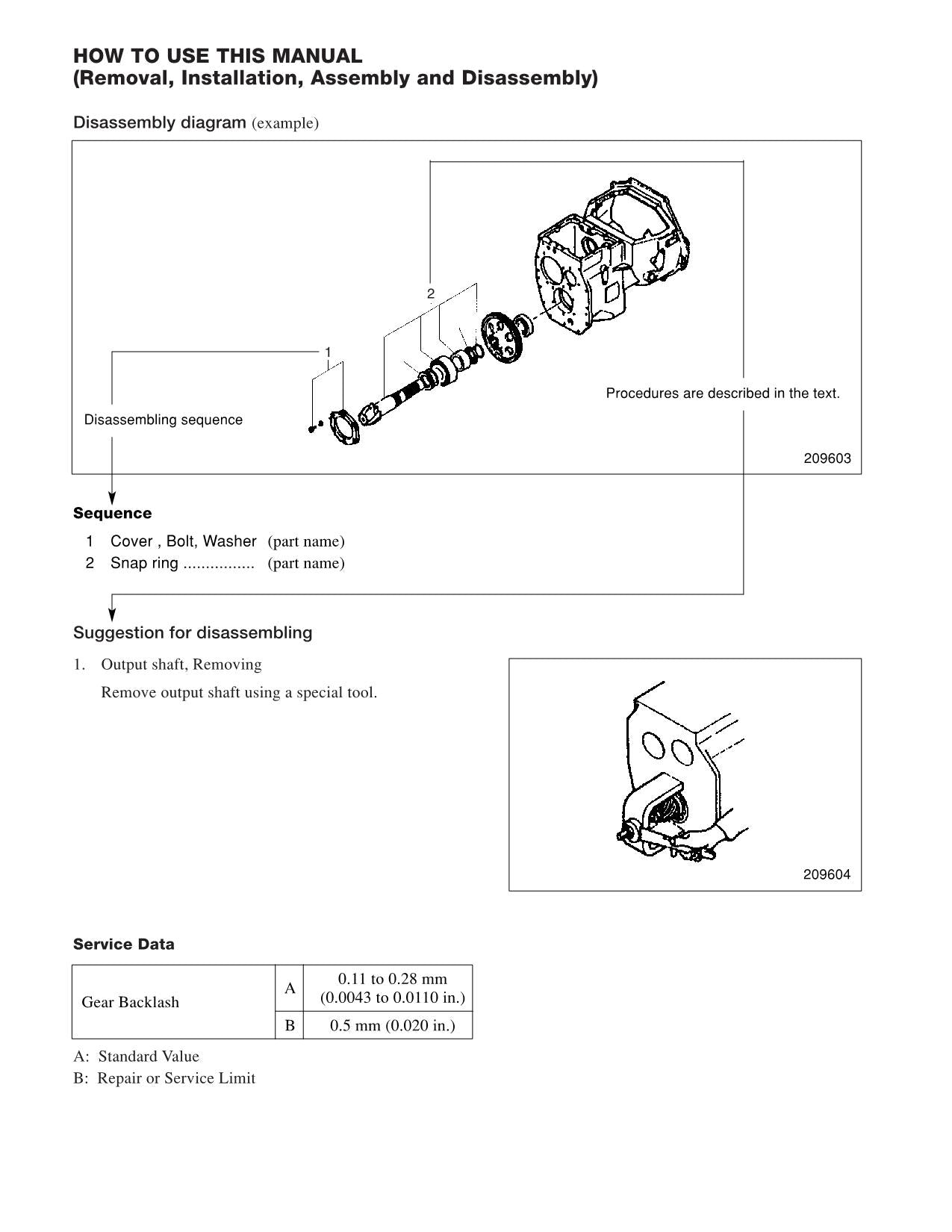 Caterpillar GC20N GC25N GC28N GC30N GC33N Chassis Mast Options Service Manual