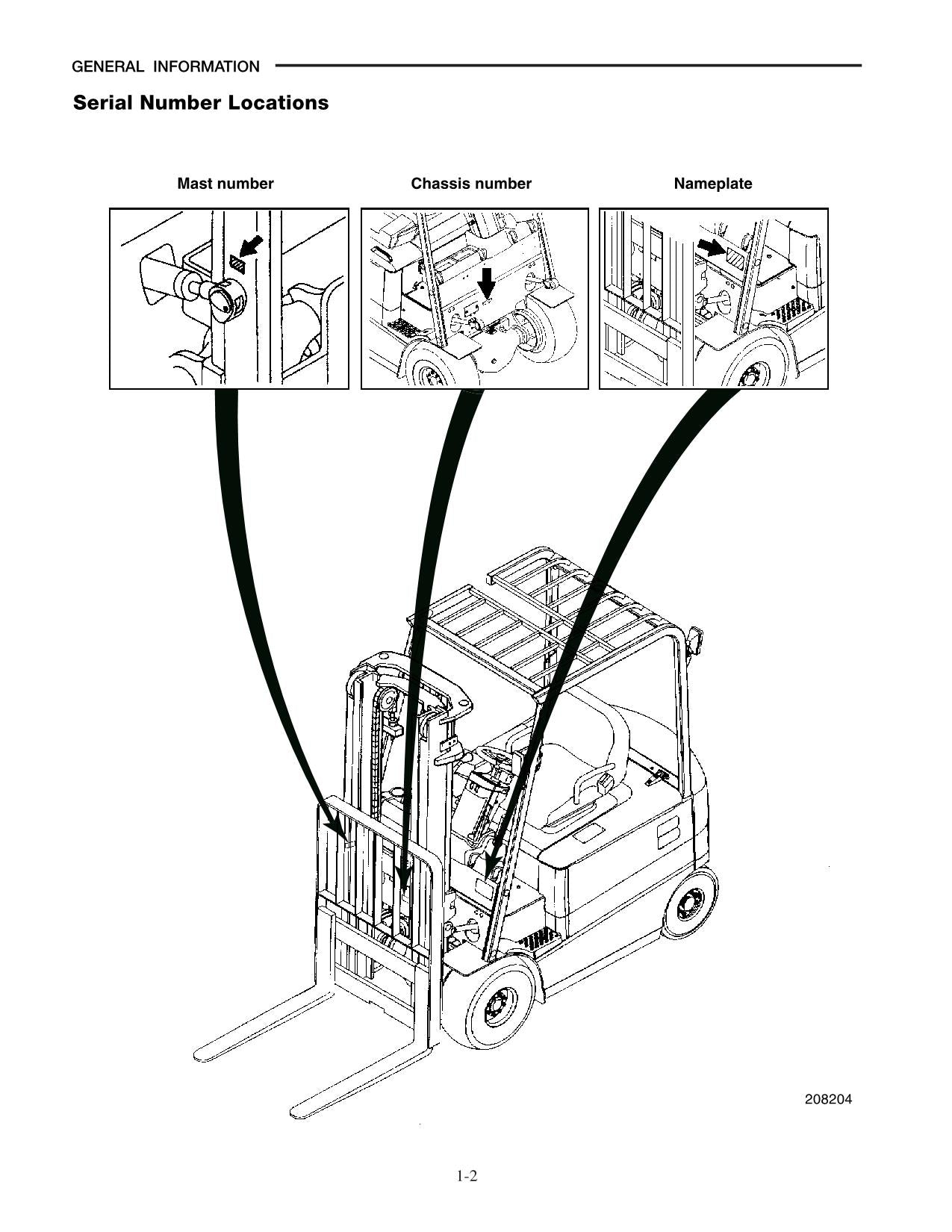 Caterpillar Lift Truck Forklift EP30K EP35K Chassis Mast Service Manual