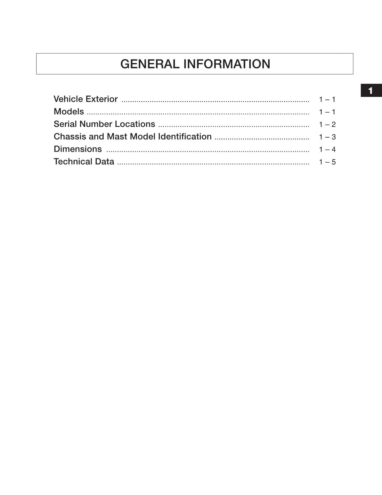 Caterpillar Lift Truck EP10KRT EP12KRT EP15KRT Options Service Manual