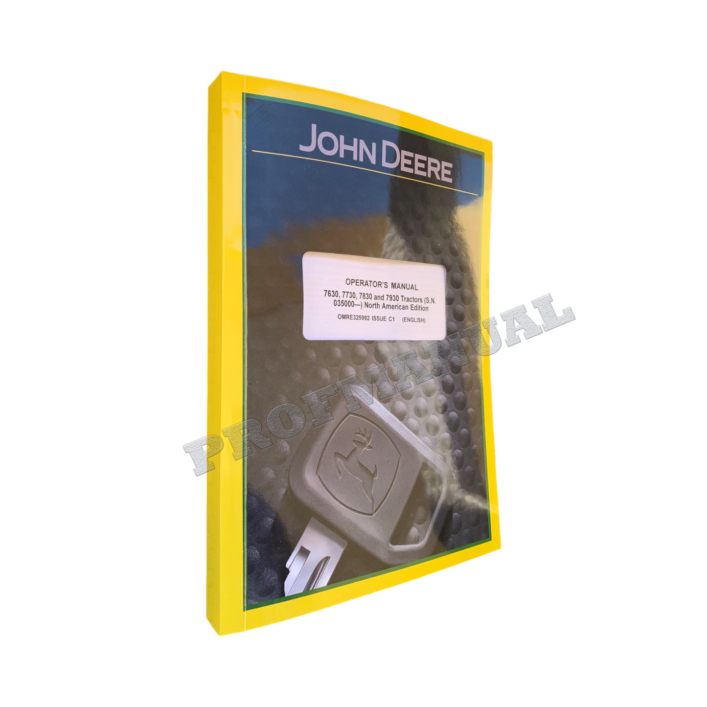 JOHN DEERE 7630 7730 7830 7930 TRACTOR OPERATORS MANUAL 035000-035000-042000