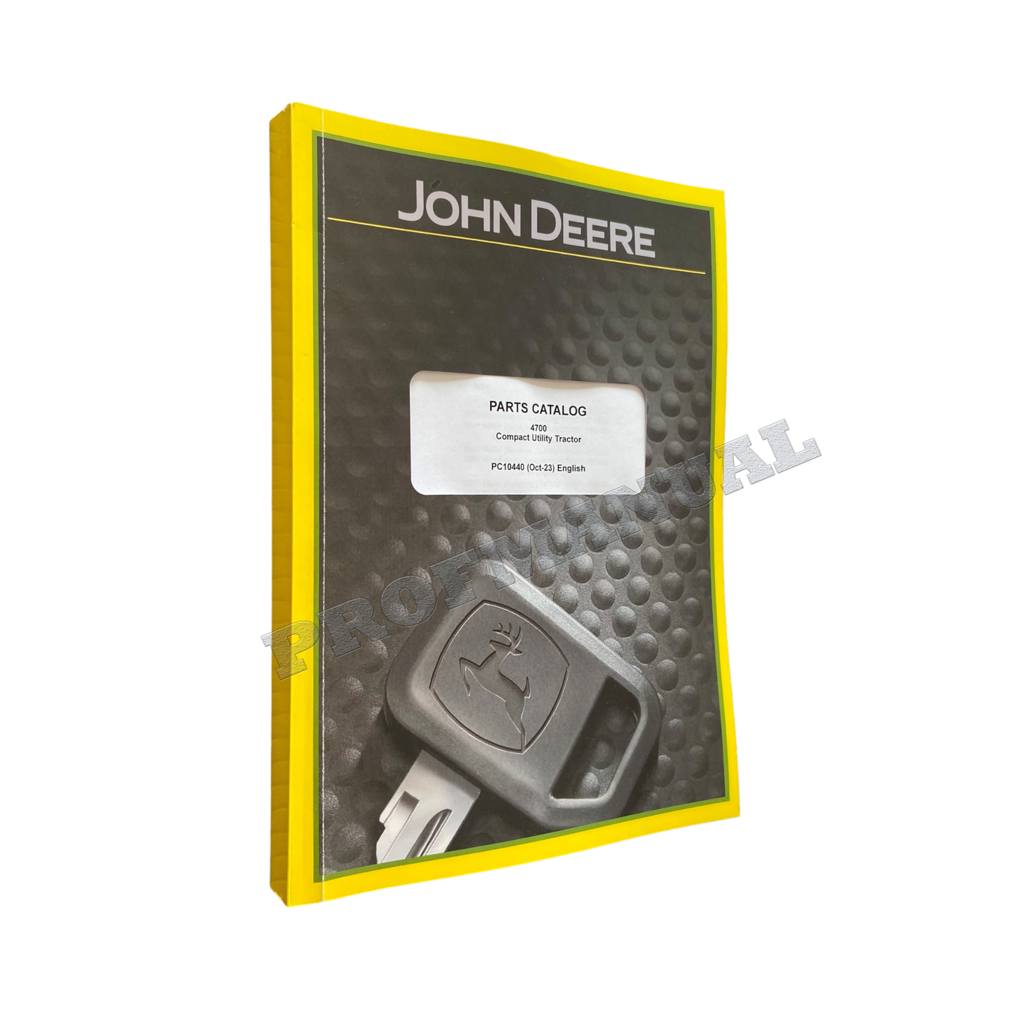 JOHN DEERE 4700 TRACTOR PARTS CATALOG MANUAL