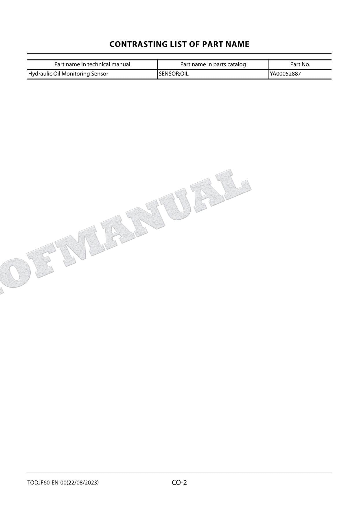 HITACHI ZX210LC-7H Excavator Service Manual Operational Principle