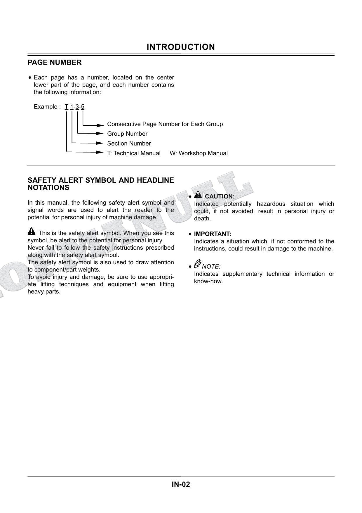 HITACHI ZX120 ZX180 Air Condit Excavator Service manual Troubleshoot