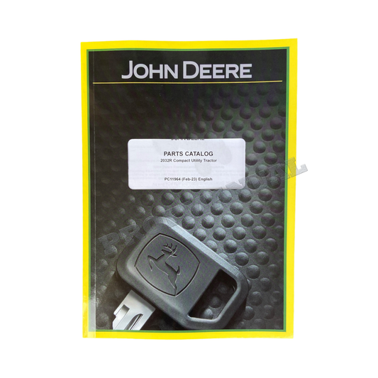 JOHN DEERE 2032R TRACTOR PARTS CATALOG MANUAL #1