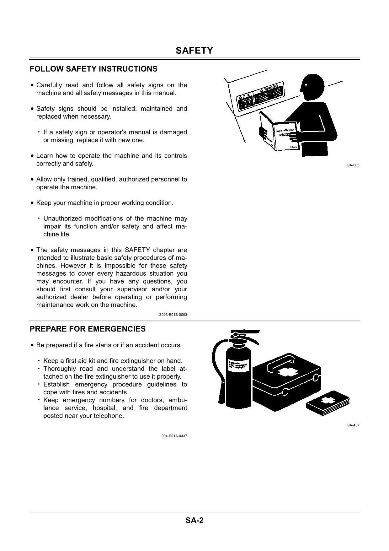 Hitachi EX17U Excavator Service manual without schematis