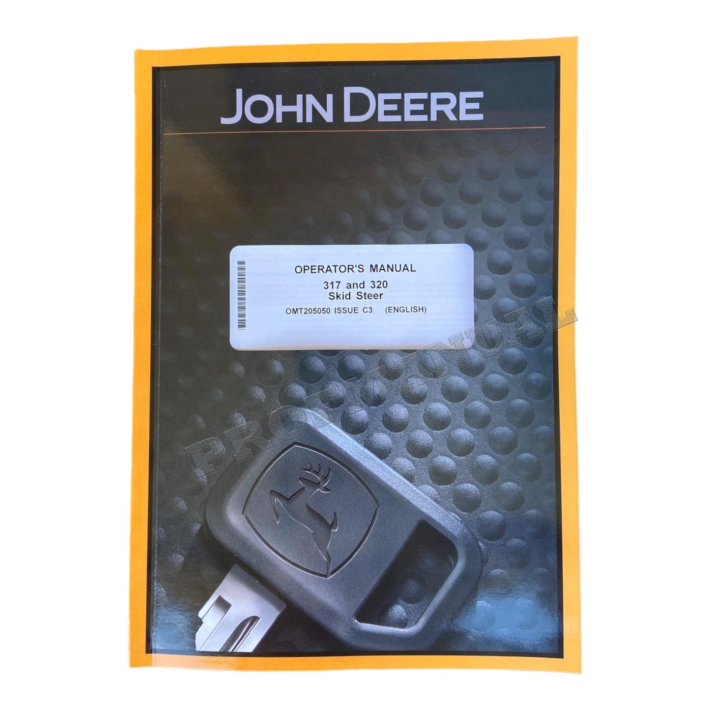 MANUEL D'UTILISATION DE LA CHARGEUSE COMPACTE JOHN DEERE 317 320 + !BONUS!