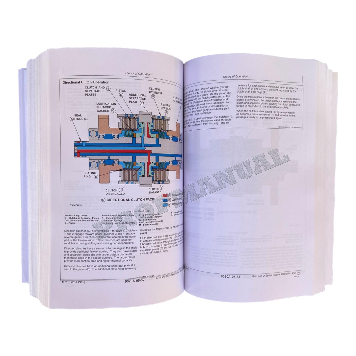 JOHN DEERE 360D 460D 560D 540GIII SKIDDER OPERATION TEST SERVICE MANUAL