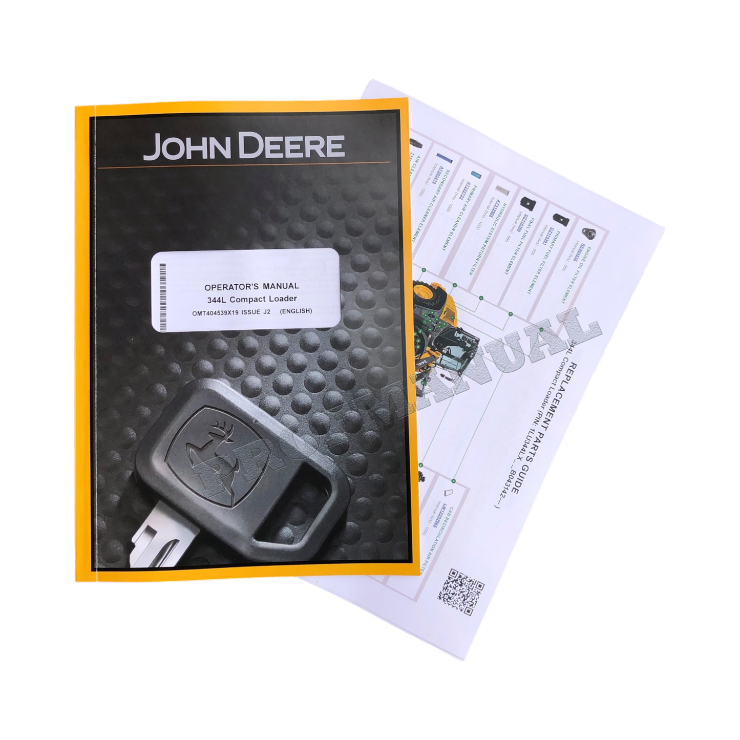 MANUEL D'UTILISATION DU CHARGEUR JOHN DEERE 344L + !BONUS! 