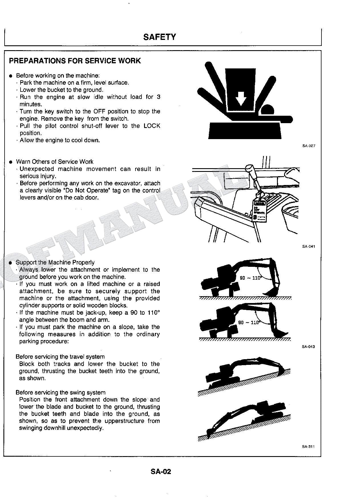 HITACHI EX200-3 Excavator Workshop Manual With information on Engine Repair