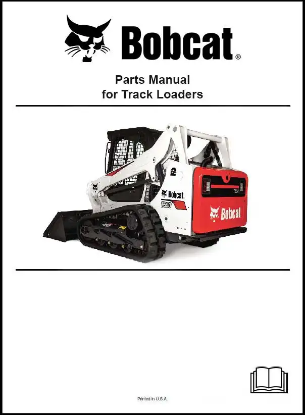 Catalogue de pièces détachées pour chargeuse compacte sur chenilles Bobcat T870 Manuel B47H11001-