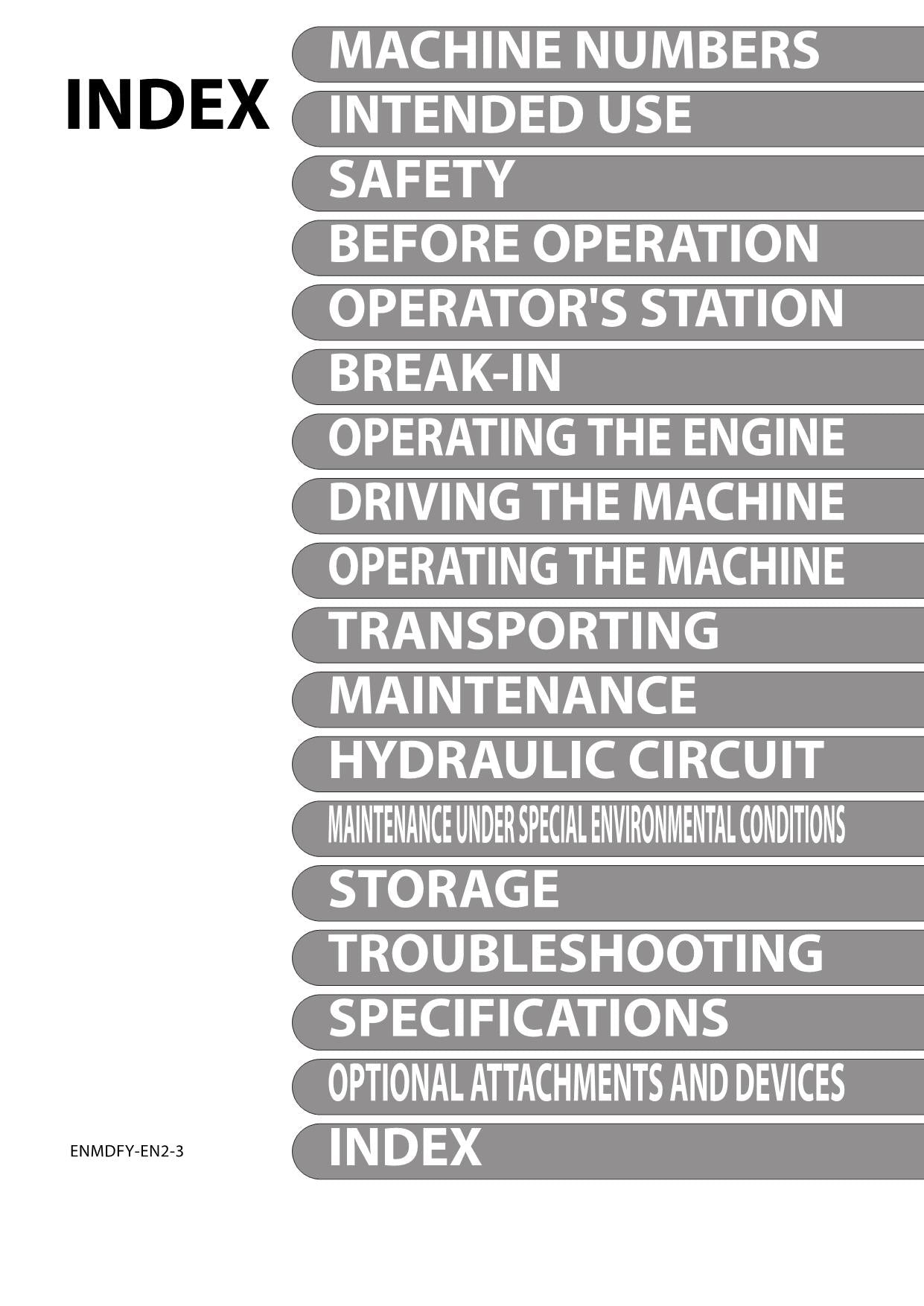 HITACHI 120-7 160-7 180-7 200-7 240-7 300-7 CLASS EXCAVATOR OPERATORS MANUAL